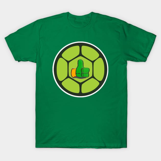 Turtle Tested Mikey Approved T-Shirt by What The Shell Dojo 122&8th